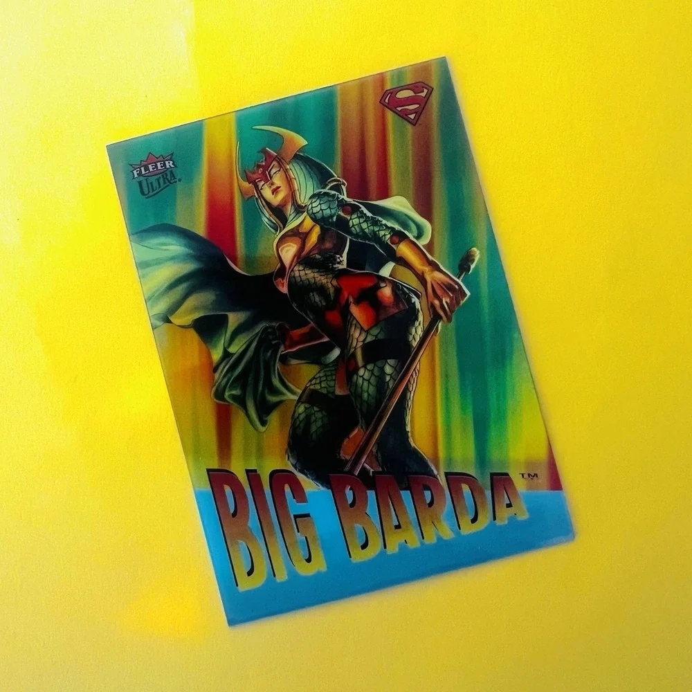 2025 Fleer Ultra Superman Big Barda R-3 Retro Acetate Insert‎ DC Comics
